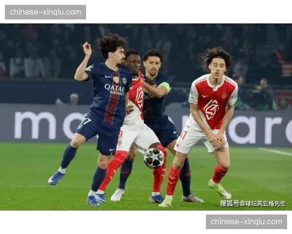 巴黎圣日耳曼2-2战平摩纳哥，总比分5-4惊险晋级